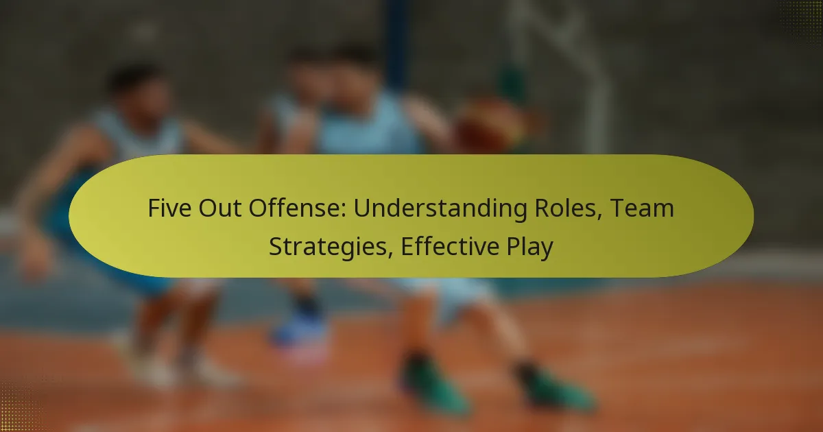 Five Out Offense: Understanding Roles, Team Strategies, Effective Play
